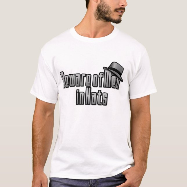 Camiseta Homens Reais Vestem Chapéus (Frente)
