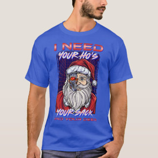 Camiseta Homens Retro Feios de Natal Mulheres Feliz Natal
