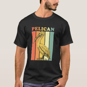 Camiseta Homens Retro Mulheres Filhos Pelicanos