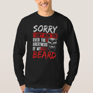 Camiseta Homens Retro Vintage Barba Barbudo