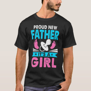 Camiseta Homens Retroristas Orgulhosos Novo Pai É uma Reve 