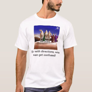 Camiseta Homens sábios confusos