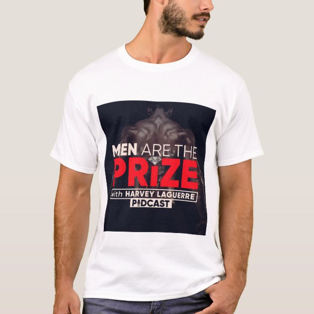 Camiseta Homens são o Podcast do Prêmio (Frente)