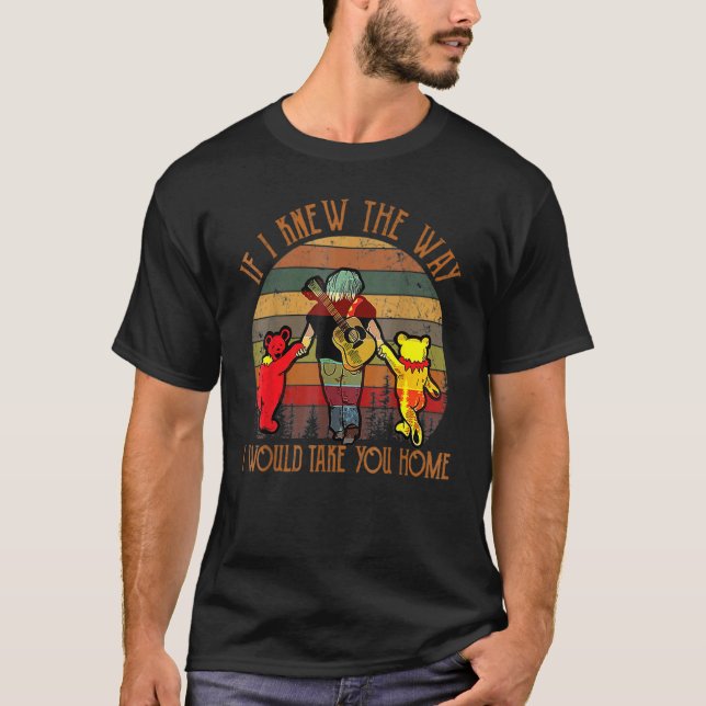 Camiseta Homens Se Eu Soubesse Como Eu Levaria Você Para Ca (Frente)