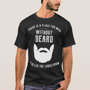 Camiseta Homens sem barba, 8 anos de cenas engraçadas