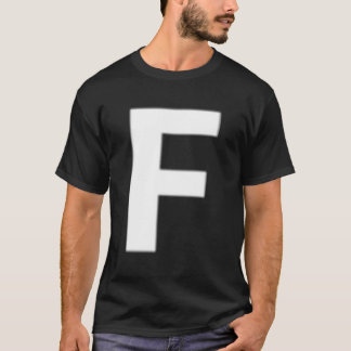 Camiseta Homens: Simples E Simples Letras Al