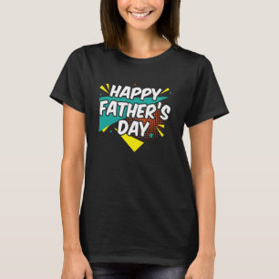 Camiseta Homens Super Herói Capitão Pai  Dia dos Pais