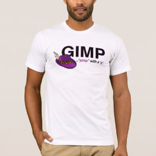 Camiseta Homens T do proxeneta do Gimp