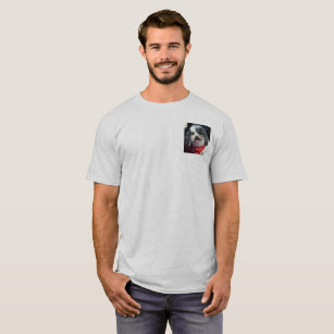 Camiseta Homens t-shirt básico, sorriso de K-ECO do cão