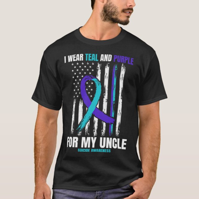 Camiseta Homens, Tio Americano (Frente)