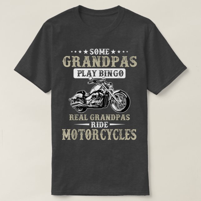 Camiseta Homens Tocam Moto Real Bingo (Frente do Design)