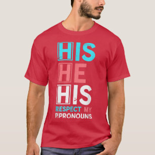 Camiseta Homens Trans Pronunciam Seu Transgênero LGBTQ Tr