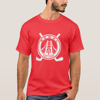 Camiseta Homens vermelhos do t-shirt da divisão