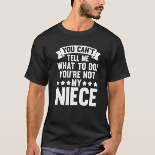 Camiseta Homens, você não pode me dizer o que fazer, você n