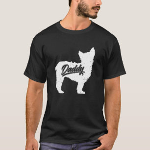 Camiseta Homens Yorkshire Terrier Papai Pai Pais De Yorks