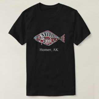 Camiseta Homer Alaska Native American Halibut Pescadores Gi