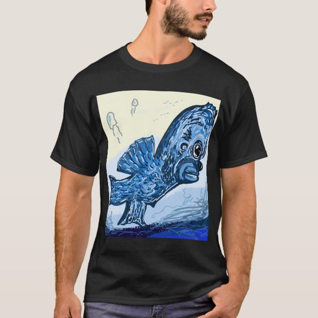 Camiseta Homer Peixe (Frente)