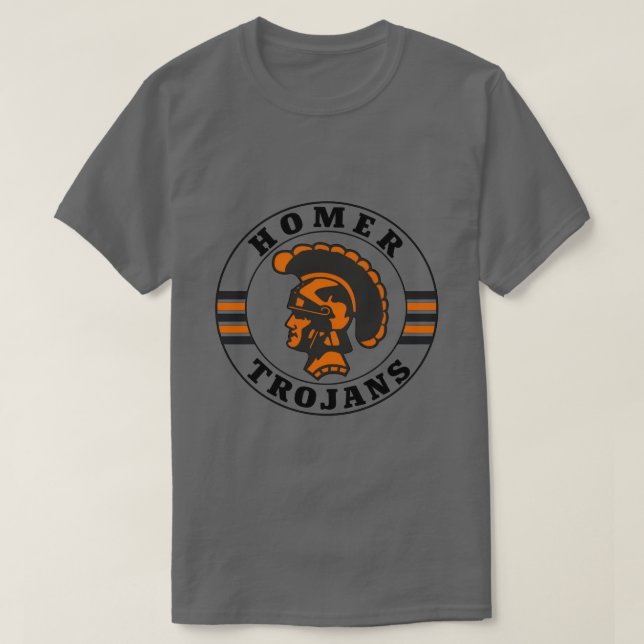 Camiseta Homer Troianos (Frente do Design)
