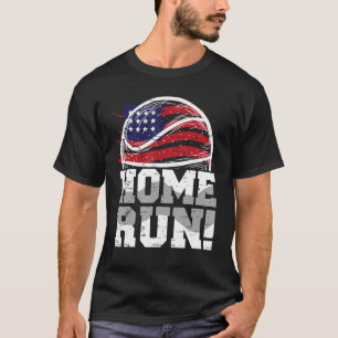 Camiseta HomeRun Basball Baseball Mash Up Hilarious Não