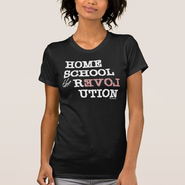 Camiseta Homeschool a revolução (Frente)