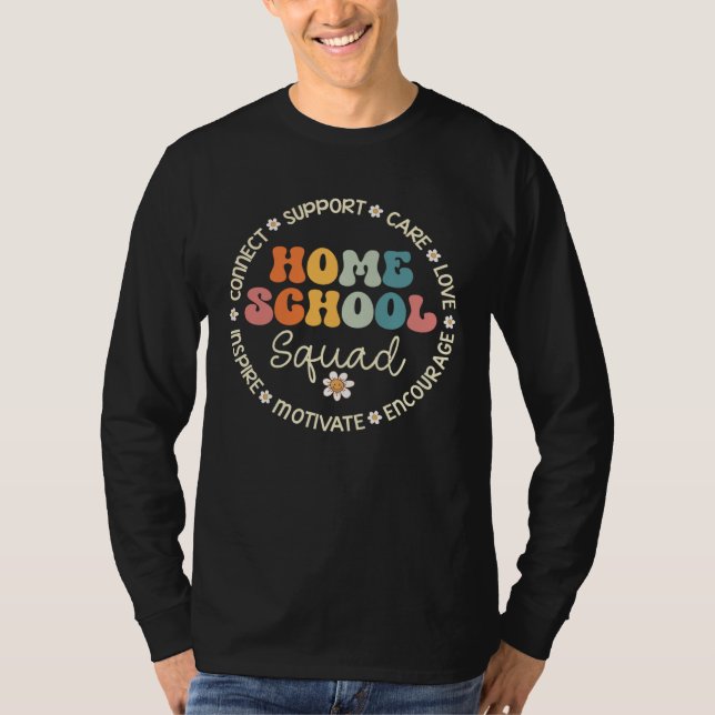 Camiseta Homeschool Squad Appreciation Week Back to School (Frente)