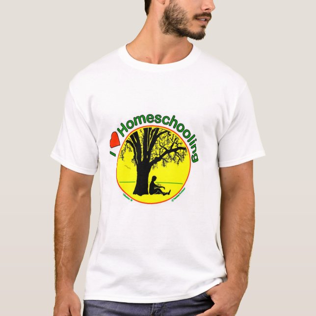 Camiseta Homeschool T-Shirt Men (Frente)