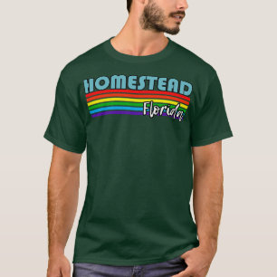 Camiseta Homestead Florida Pride Homestead LGBT Gift LGBTQ