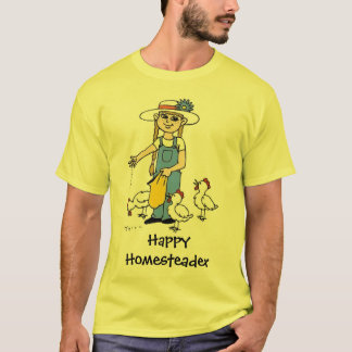Camiseta Homesteader feliz