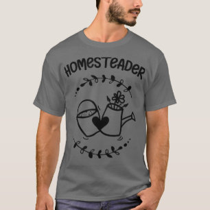Camiseta Homesteader Homesteading Farmer Farm Gardening Lib