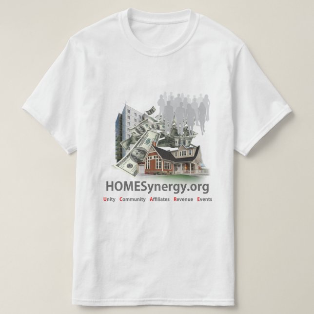 Camiseta HomESynergy - T-Shirt - Caras (Frente do Design)