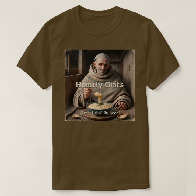 Camiseta Homily Grits (Frente do Design)