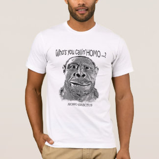 CAMISETA HOMO ERECTUS