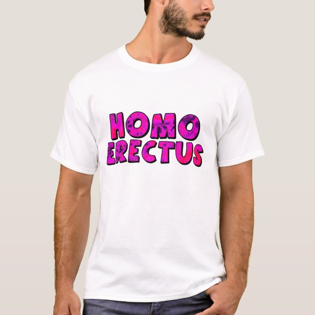 Camiseta Homo erectus (Frente)