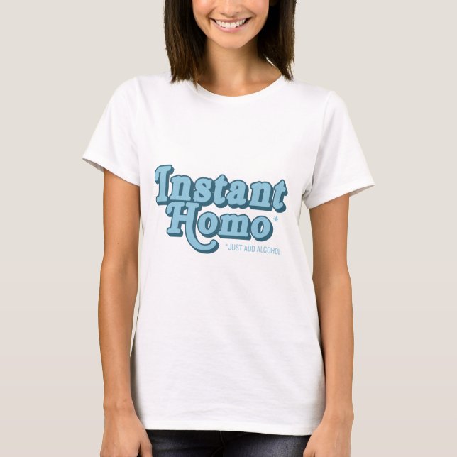 Camiseta Homo Instantâneo (Frente)