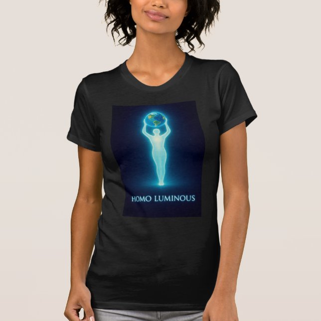 Camiseta Homo Luminous - The Light Bringer Women Bella Tee (Frente)