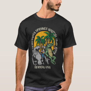 Camiseta Homosassa Primaveras Wildlife State Park Florida D