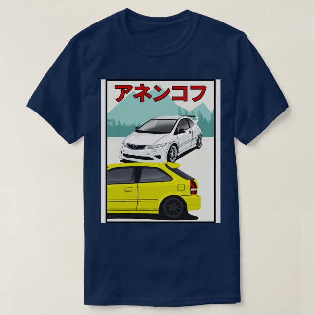 Camiseta Honda Civic 2 (Frente do Design)