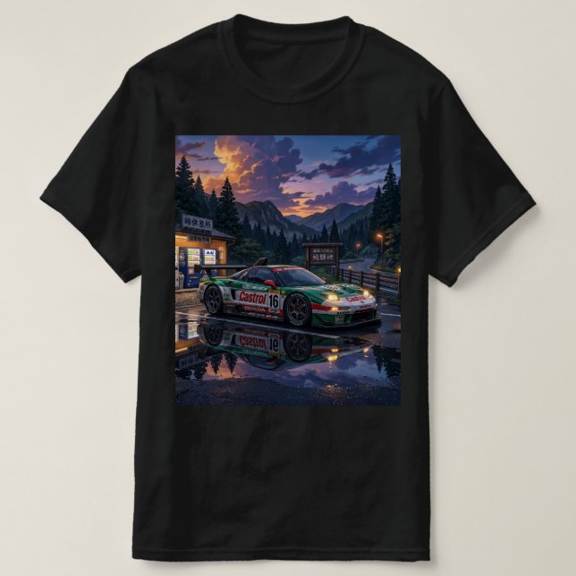 Camiseta Honda NSX GT (Frente do Design)