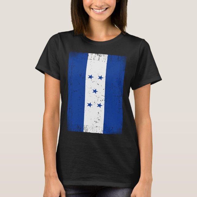 Camiseta Honduran Flag Honduras (Frente)