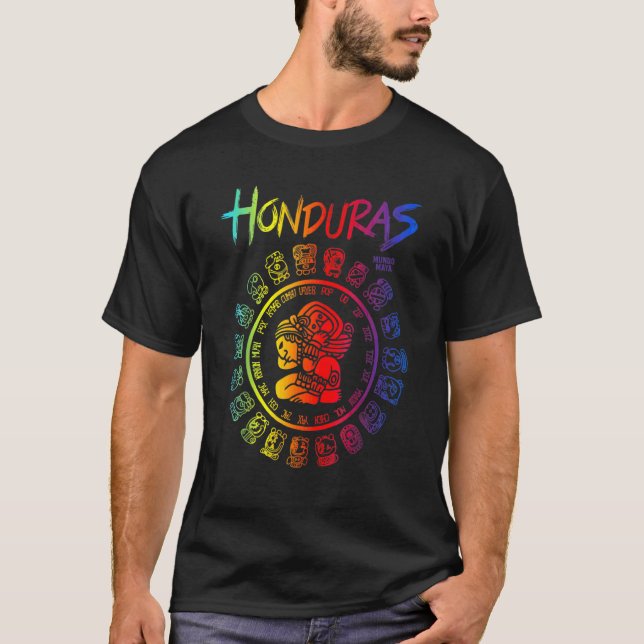 Camiseta Honduras calendário (Frente)