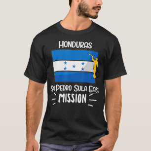 Camiseta Honduras San Pedro Sula Missão LDS do Oriente Mó