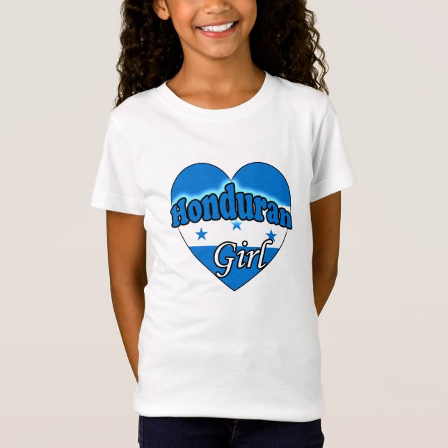 Camiseta Hondurenan Girl (Frente)