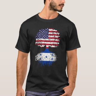 Camiseta Hondurenho Raiz Árvore do Patrimônio Nacional Hond