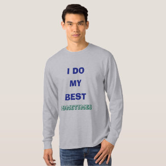 Camiseta Honest Effort Sarcastic T-shirt