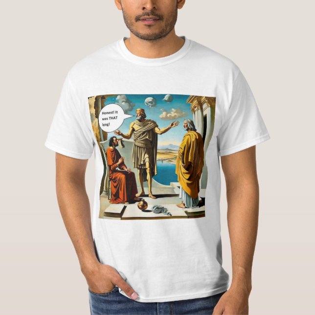 Camiseta Honestamente era tão longo (Frente)