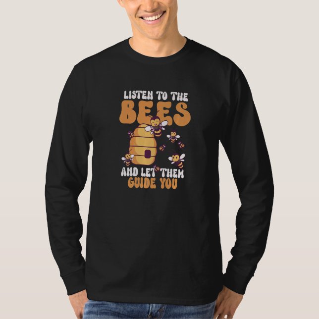 Camiseta Honey Bee Beekeeping Beekeeper Honeybee Beekeeping (Frente)