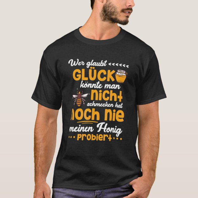 Camiseta Honey Bees Beekeeper Beehive Honeycomb (Frente)