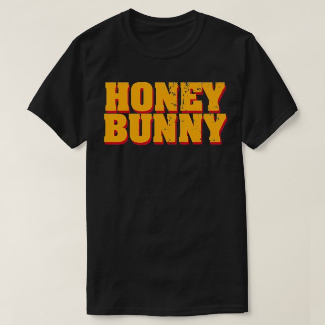 Camiseta Honey Bunny (Frente do Design)