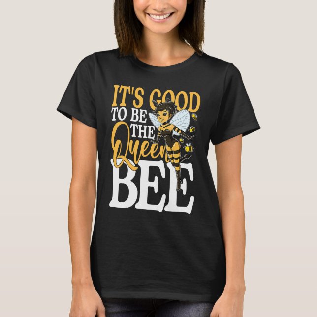 Camiseta Honey honeybee beehive beekeeping accessories (Frente)