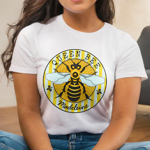 Camiseta Honeybee Queen Bee Honey   Personalizado